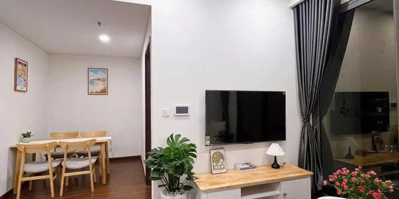 CHO THUÊ CĂN HỘ 1 PHÒNG NGỦ ĐẦY ĐỦ NỘI THẤT TẠI VINHOMES OCEAN PARK GIA LÂM