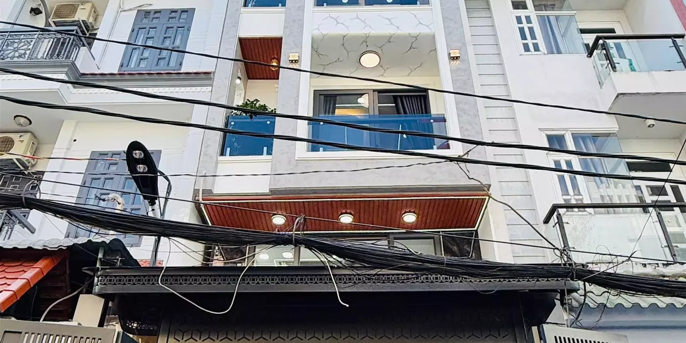 Cần  bán gấp căn nhà 1 trệt 1 lửng 4 lầu - thang máy, gara-  Phan Huy Ích - P.14 Gò Vấp - HCM
