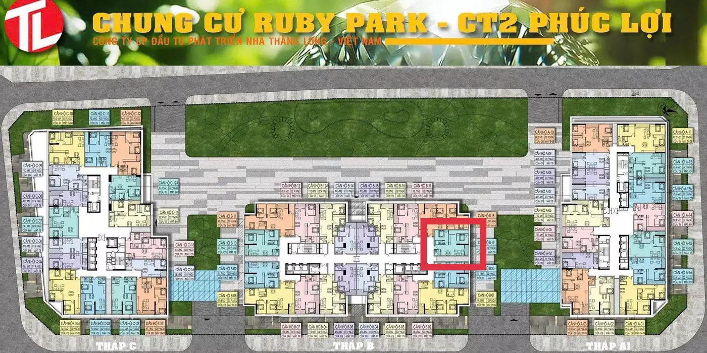 Bán Cắt lỗ Căn Hộ chung cư Ruby Pack 70m - 2 ngủ nhỉnh 4 tỷ (TL)