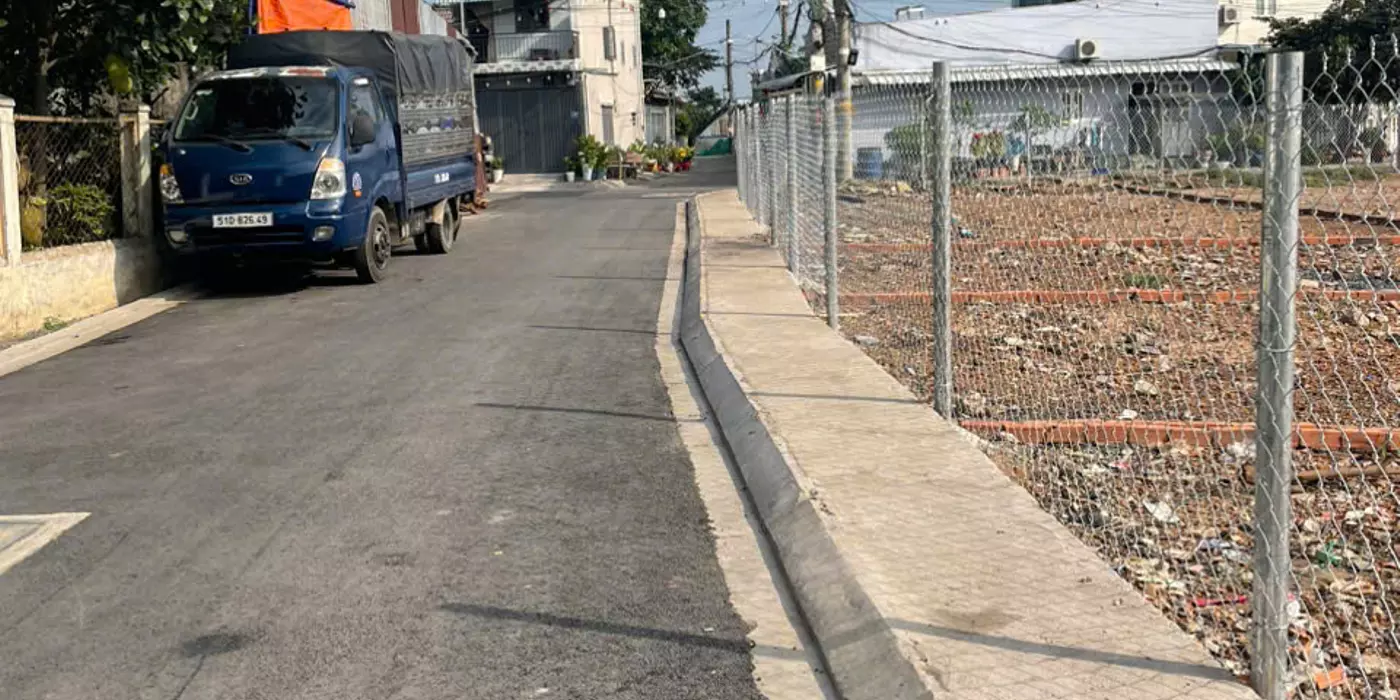 Bán đất mặt tiền 5x24m giá 3,75 tỷ Đường 6m Đông Thạnh 7-3
