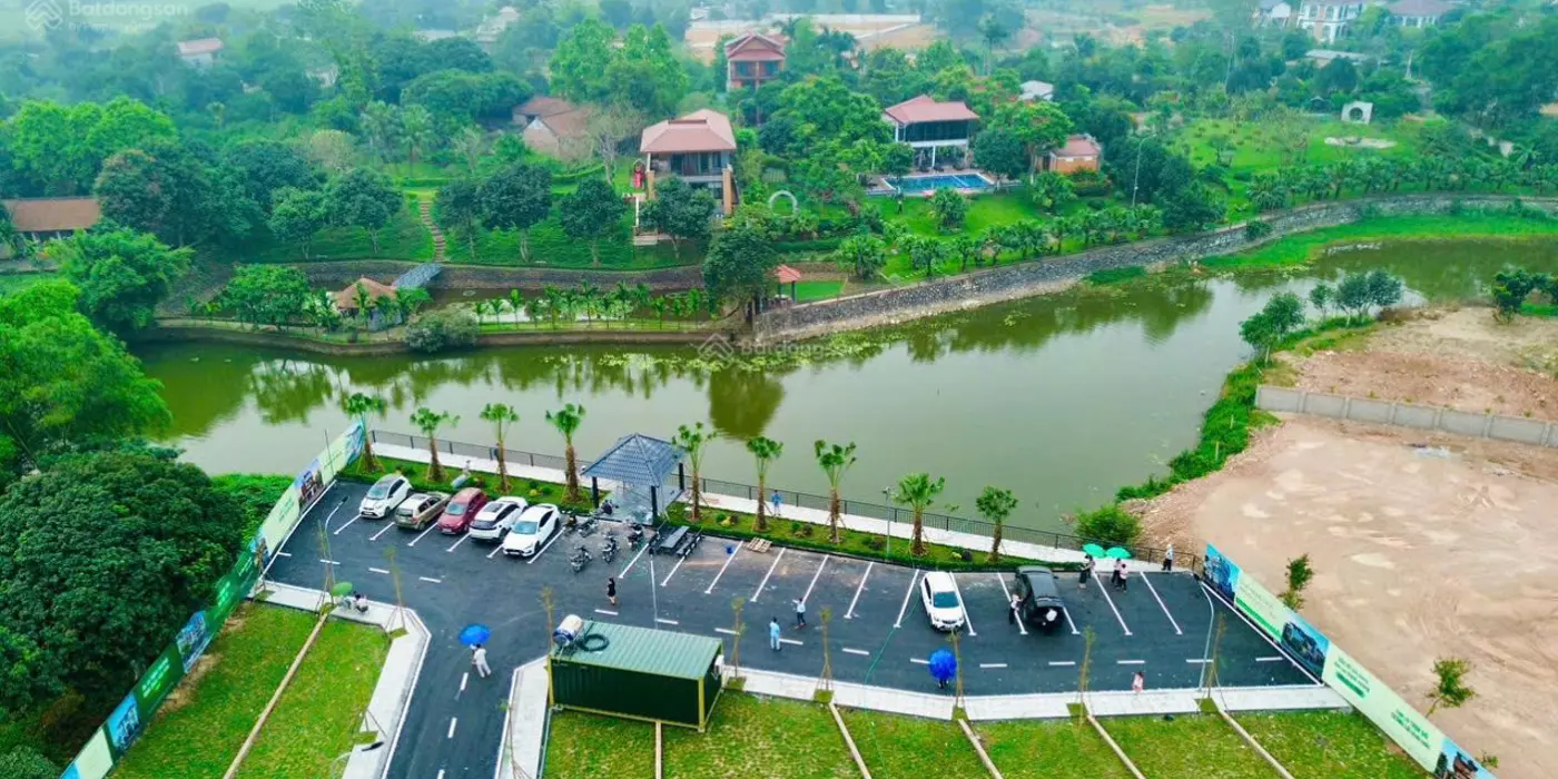 💥 ĐẤT VIEW HỒ HÒA LẠC – 100M² FULL THỔ CƯ – SỔ ĐỎ TRAO TAY
