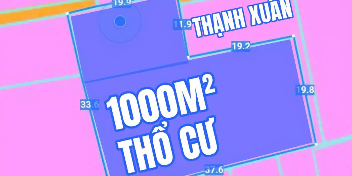 SIÊU PHẨM 1000M² FULL THỔ CƯ – THẠNH XUÂN Q12 – CHỈ 22.5 TỶ