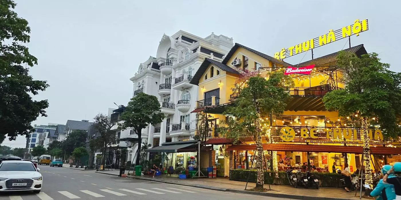 Liền kề Minh Tâm, 80m x 7 tầng, MT 5m, thiết kế hiện đại, an ninh tuyệt đối