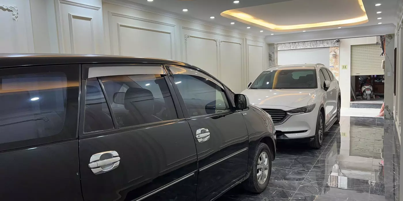 RẺ NHẤT KHU VỰC HÀNG XÓM AEON LONG BIÊN 61M2, 8T, GARA 2 Ô TÔ - 16.X TỶ