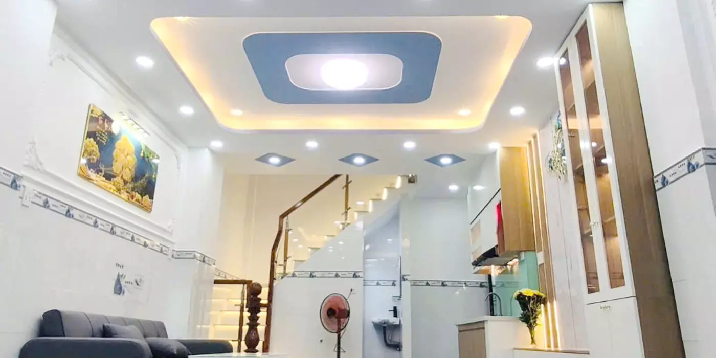 4.89 tỷ Nhà 1 lầu nở hậu ngay chợ Ba Đình P10Q8 (P.Chánh Hưng) full nội thất