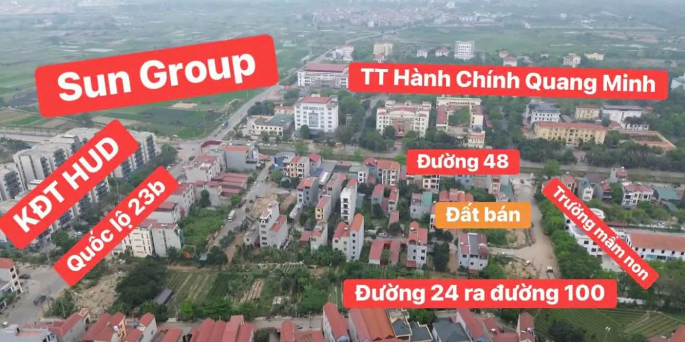 Chính chủ em còn 01 lô góc đắc địa 2 mặt tiền - Hàng F0 đất đấu giá - Sát trường mầm non