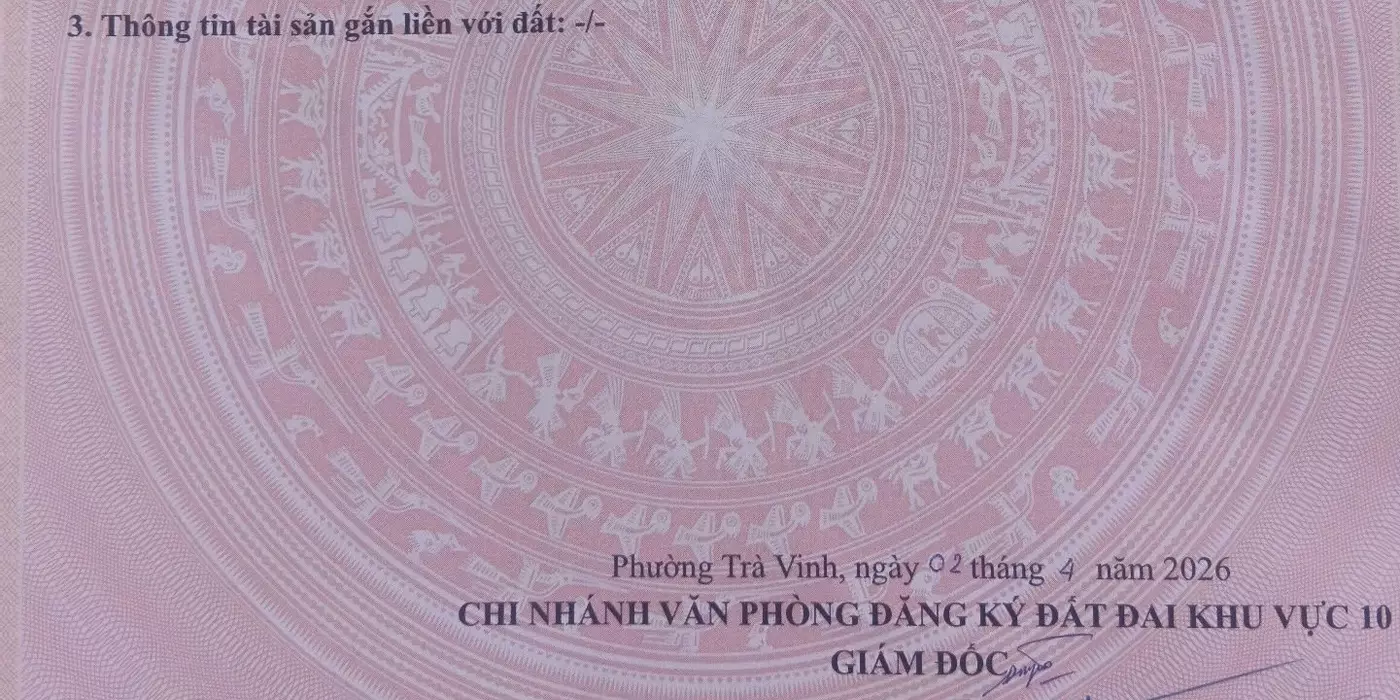 bán đất đường Đồng Khởi trung tâm Tp.Trà Vinh