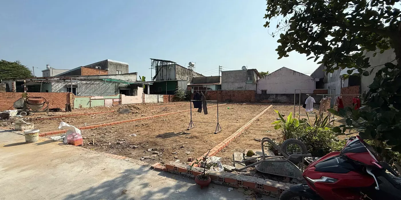 Bán đất 6x20m giá 3,4 tỷ Đường 5m Đông Thạnh 4-2