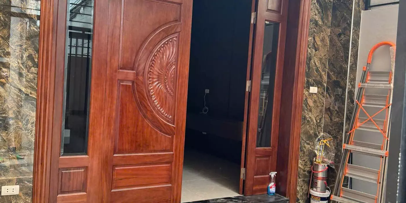 Nhà đẹp- ô tô đỗ sát cổng- cách ô tô gần trường chợ dân xây bàn giao mới 100% cực rẻ
