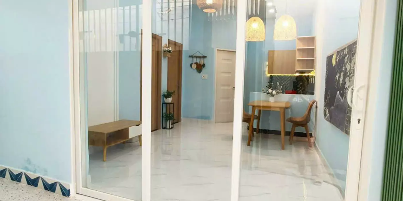Cho thuê nhà mới (7x8m) 2 phòng ngủ QL50 Bình Hưng,Bình Chánh