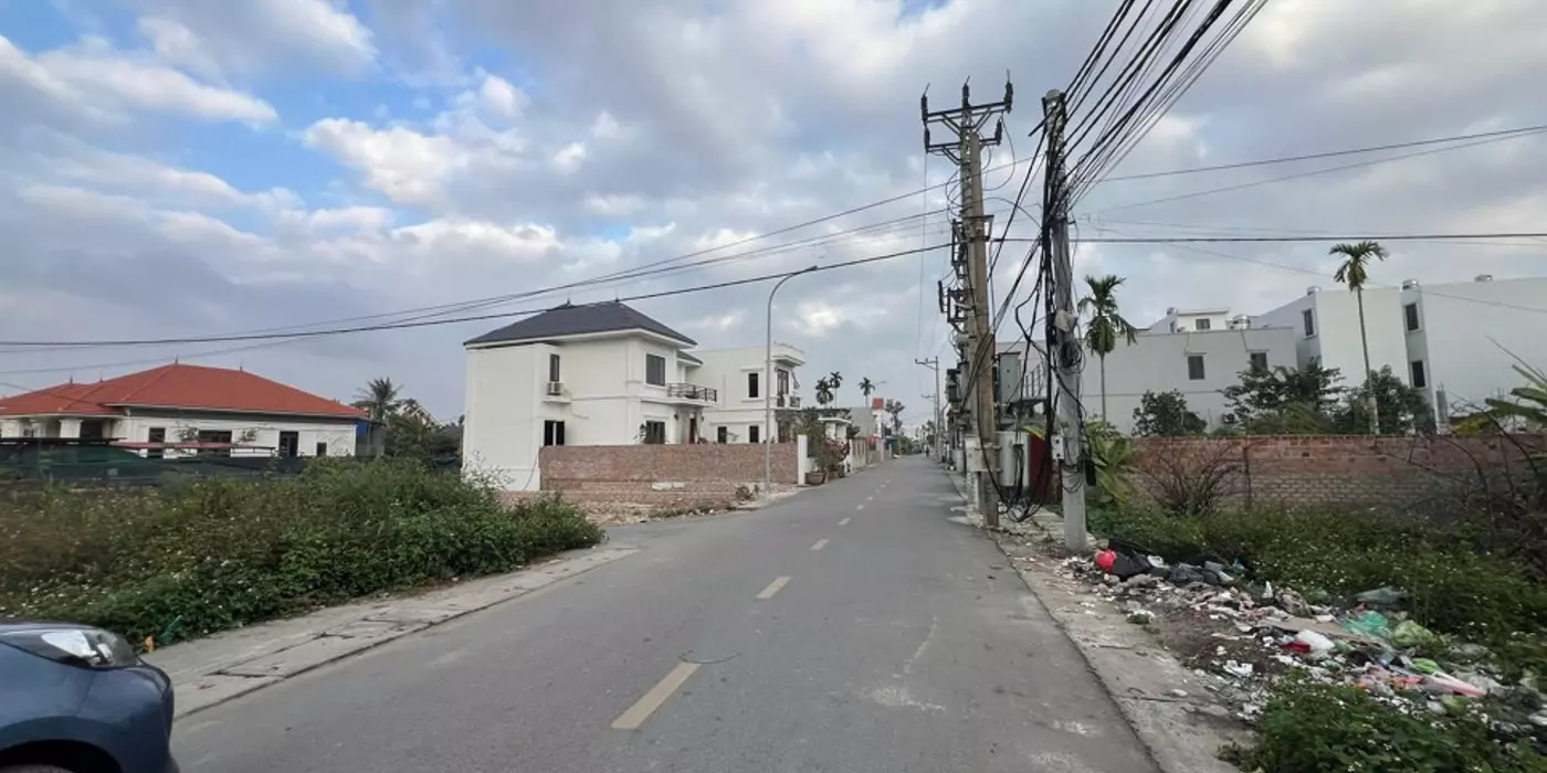 BÁN ĐẤT MẶT ĐƯỜNG TDP THIÊN HƯƠNG 1 – THUỶ NGUYÊN – TRỤC KINH DOANH – GIÁ 2,7 TỶ