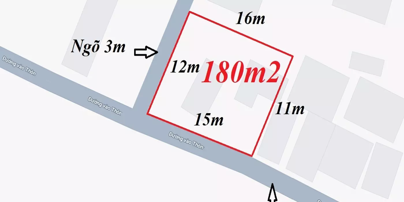 Đất xây biệt thự Thuận An, Hà Nội. 180m2, mt 15m, đường 5m view thoáng. 12 tỷ x. Lh 0989894845
