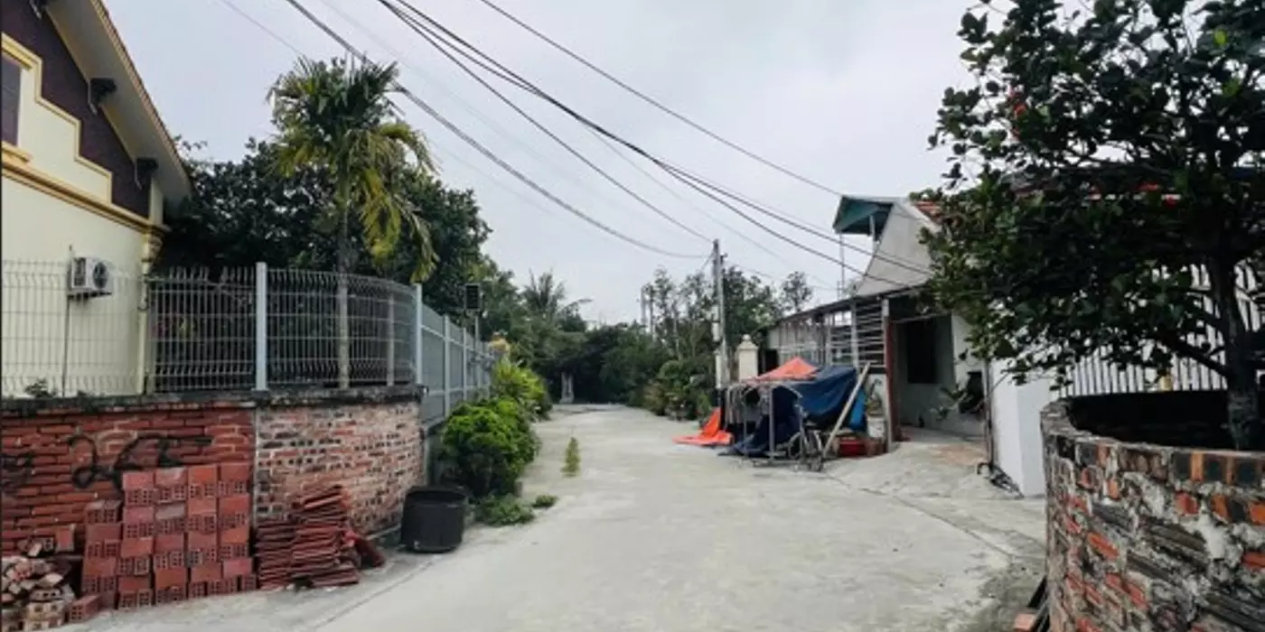 BÁN ĐẤT LÔ GÓC THIÊN HƯƠNG 1 – THUỶ NGUYÊN – NGÕ 5,5M – GIÁ 1,95 TỶ