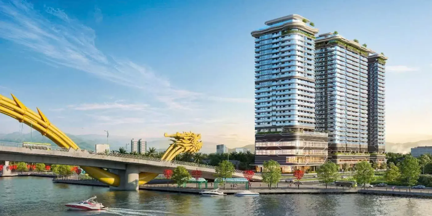 1PN THE LEGEND CITY – TẦNG 12 VIEW TRỰC DIỆN CẦU RỒNG