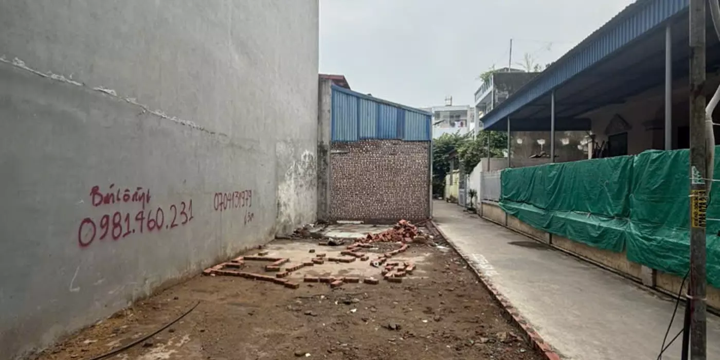Bán lô góc 55,8m2 Vân Tra An Dương Hải Phòng