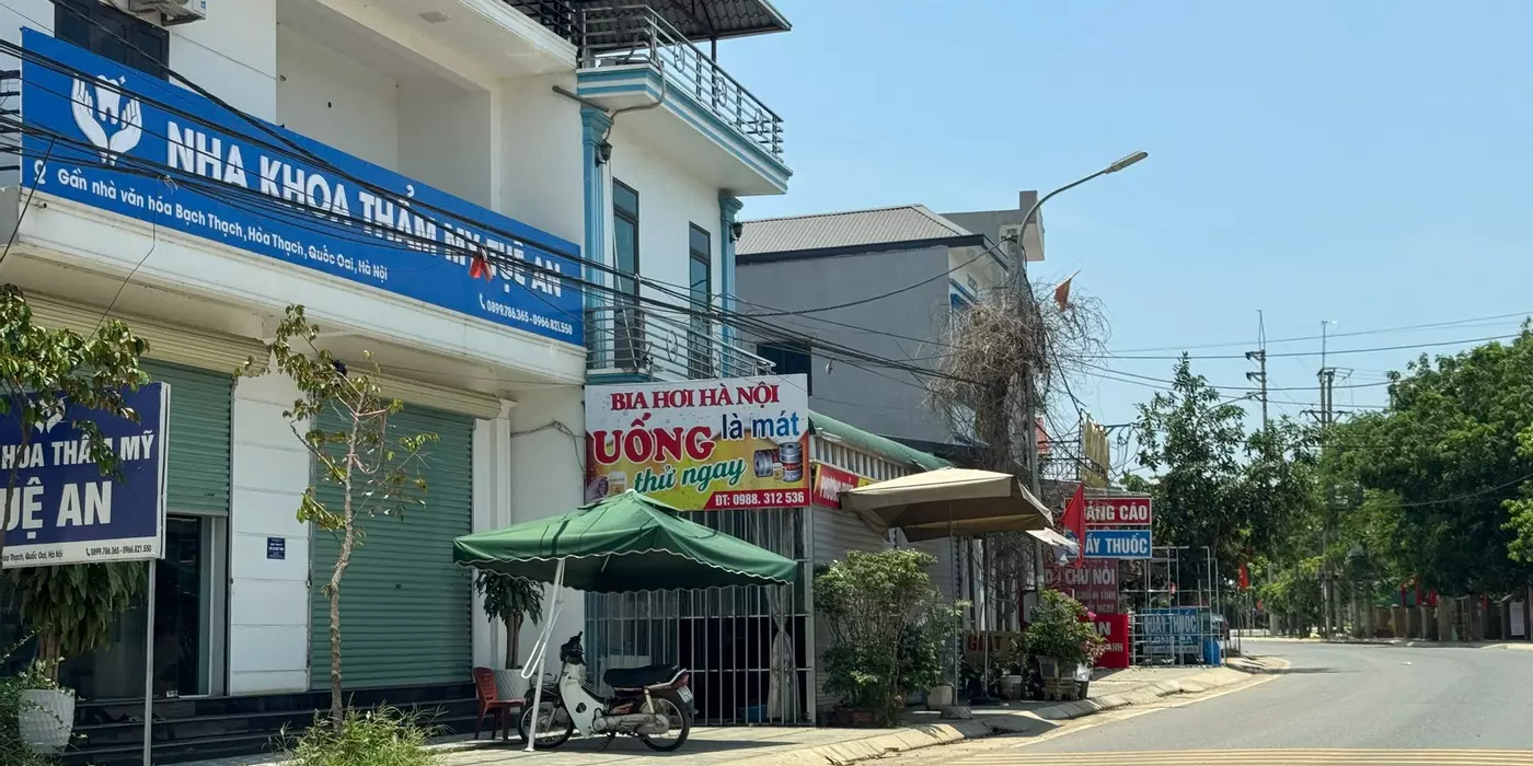 BDS Trục chính kinh doanh quá đẹp tại Hòa Lạc