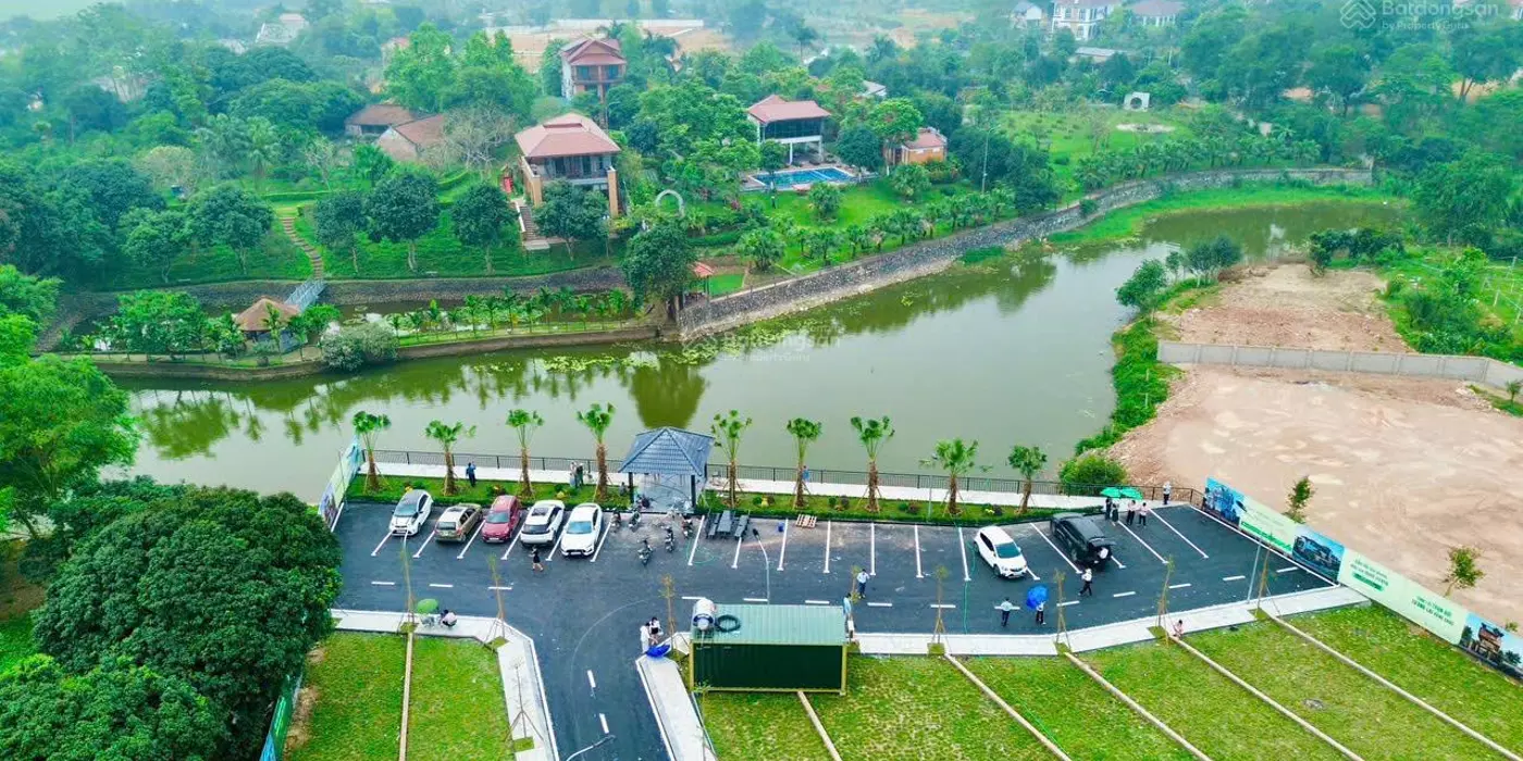 Hiếm có, lô đất 100m sổ đỏ F0, giá gốc, view hồ, gần ĐHQG, FPT