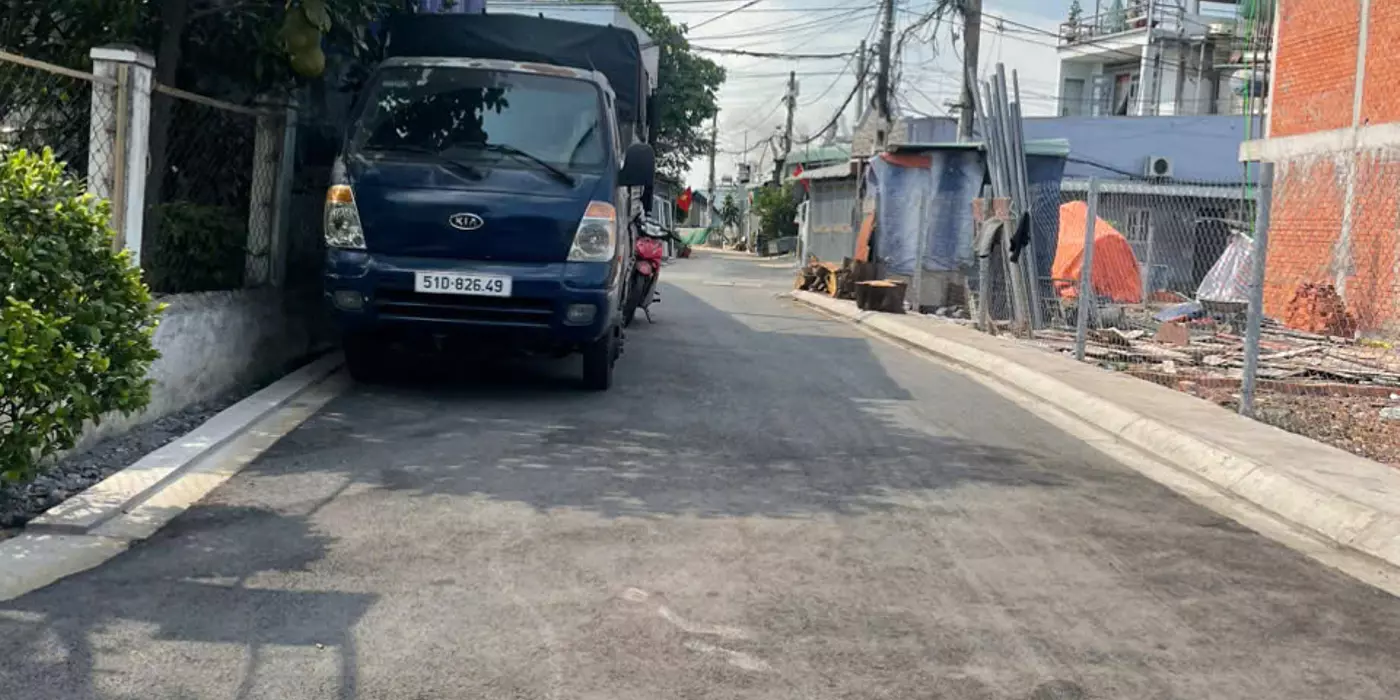 Bán đất 5x24m giá 3,75 tỷ Đường nhựa 6m thông Lê Văn Khương