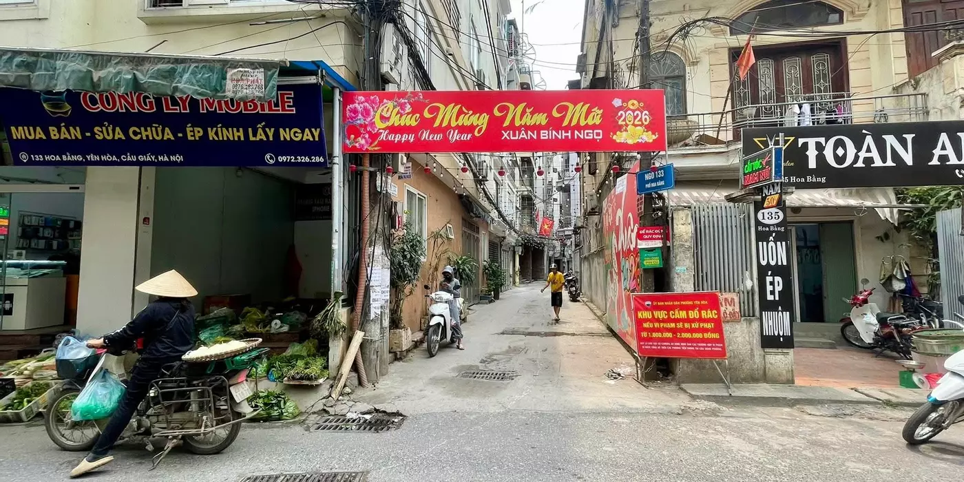 BÁN NHÀ MẶT NGÕ 133 HOA BẰNG CẦU GIẤY - Ô TÔ ĐỖ CỬA 8 TẦNG KINH DOANH: 133M2 -  62.7 TỶ