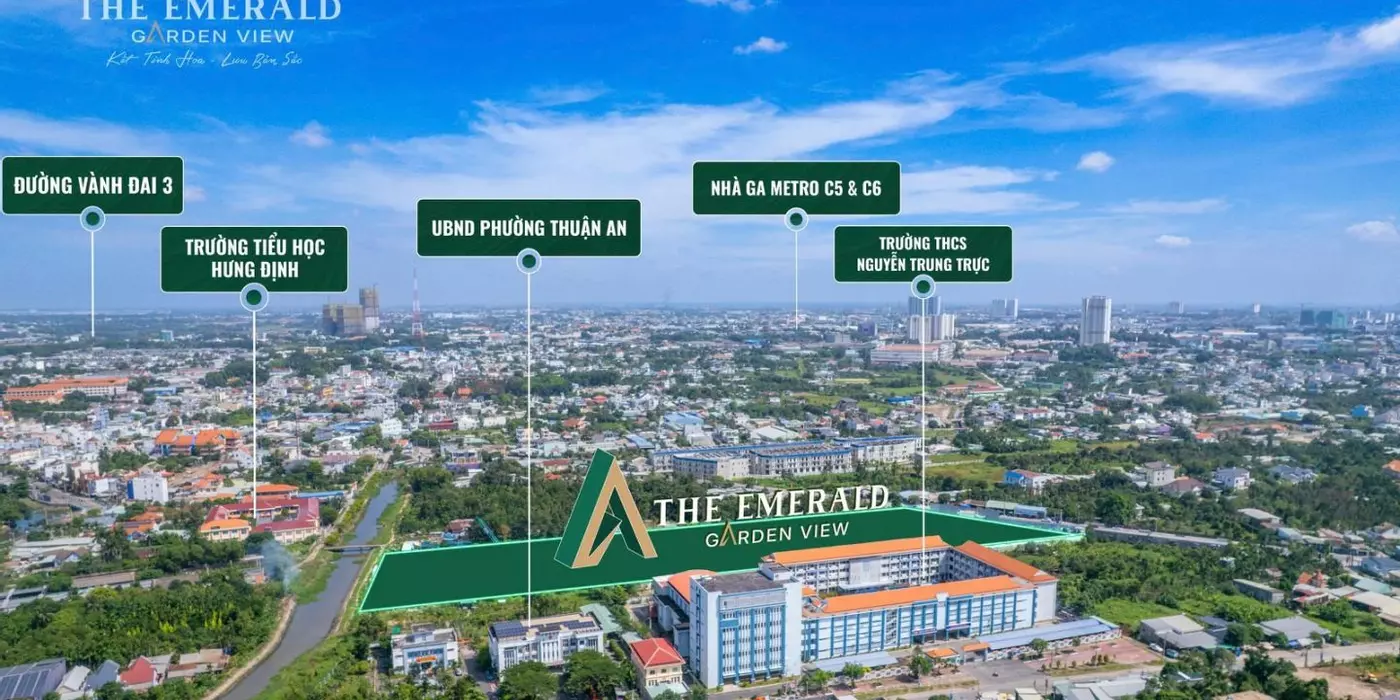 The Emerald Garden View mang đến cơ hội thật chỉ 9 triệu/ tháng tại Thuận An