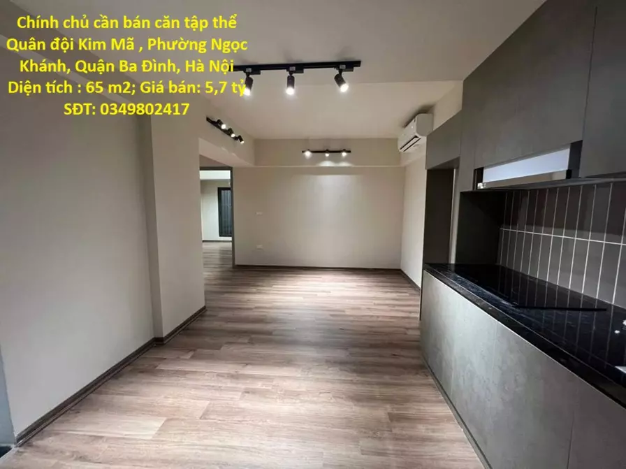 Chính chủ cần bán căn tập thể Quân đội Kim Mã, Phường Ngọc Khánh, Quận Ba Đình, Hà Nội