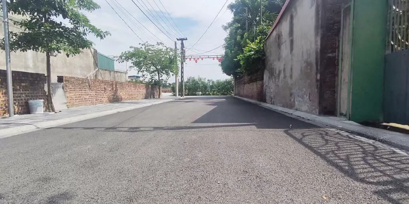 Bán đất thổ cư chính chủ Mê Linh, Hà Nội, đường rộng ô tô vào đất