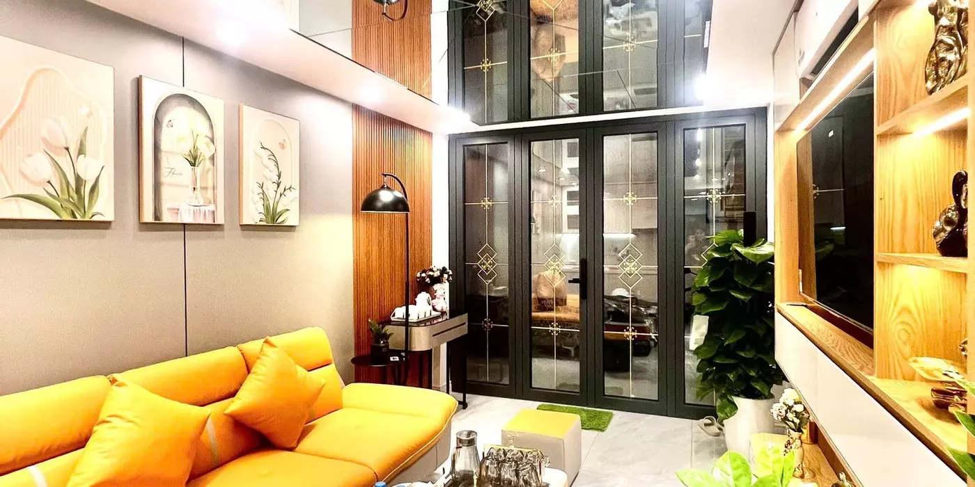 BÁN NHÀ HOÀNG HOA THÁM THANG MÁY NGÕ NÔNG 36M 5 TẦNG MT 3m 9,7 TỶ  TIỆN ÍCH NGẬP TRÀN