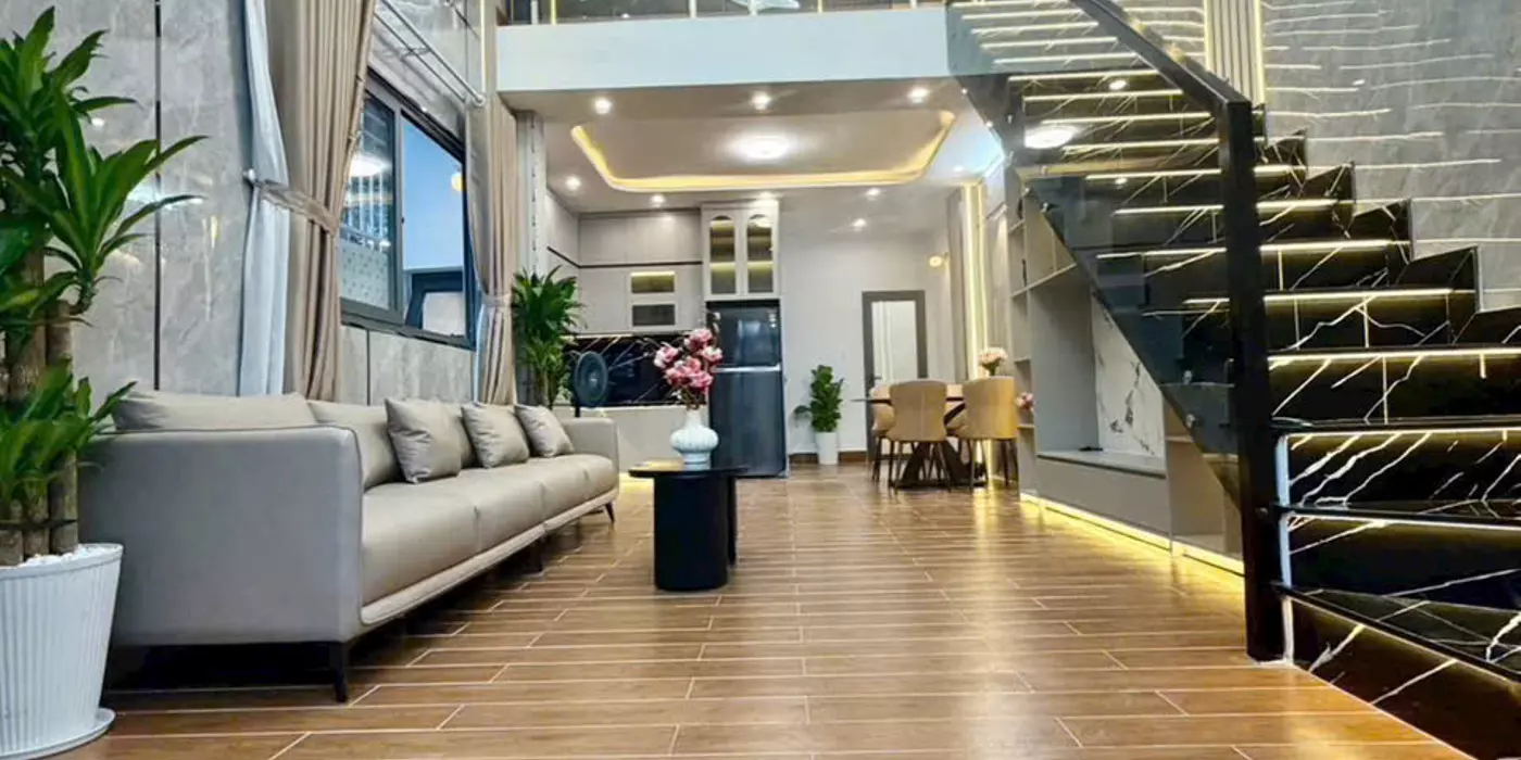 5.39 TỶ TL – NHÀ ĐẸP LIỀN KỀ QUẬN 7  HẺM 17/2 DƯƠNG CÁT LỢI, NHÀ BÈ