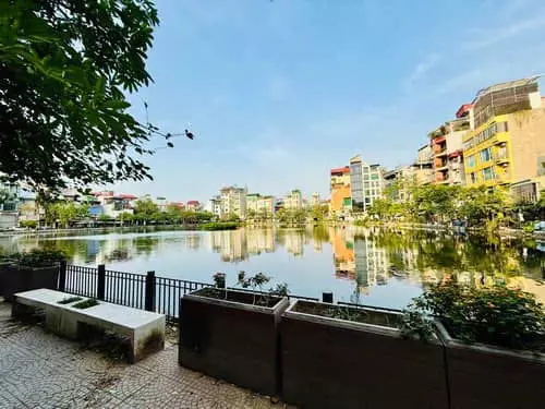 HOT!!! Nhà view Hồ Đầm Tròn Ba Đình 94M  mặt ngõ rộng như phố giá 39.5 tỷ 0336212066