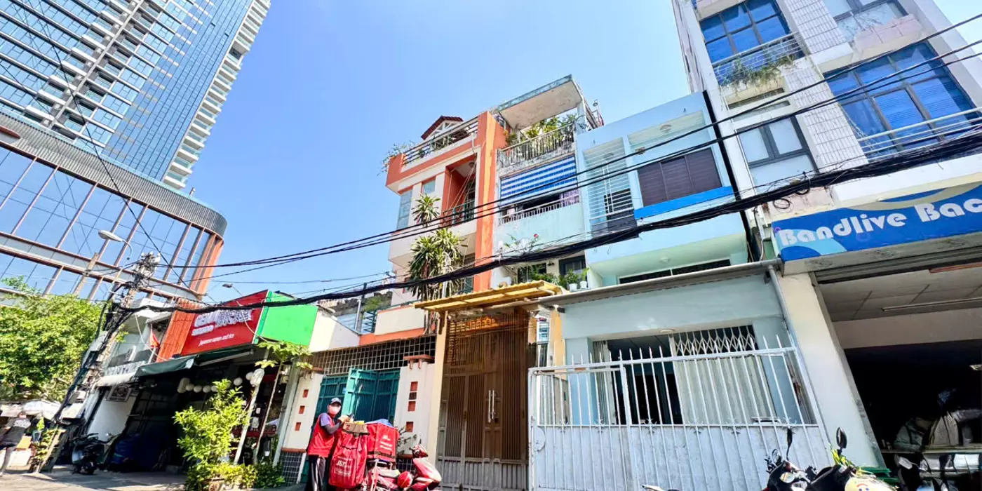BÁN NHÀ 5 TẦNG MẶT TIỀN HXH 10M Đ.NGUYỄN TRÃI, NGUYỄN CƯ TRINH, QUẬN 1- DT ĐẸP 4,1M*17M VUÔNG VỨC-