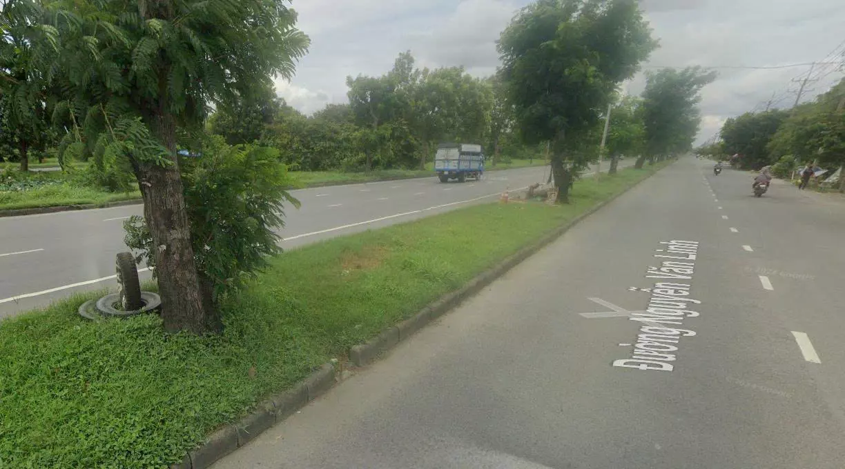 CHO THUÊ ĐẤT TRỐNG LÀM CHÀNH XE, LÀM KHO MẶT TIỀN NGUYỄN VĂN LINH