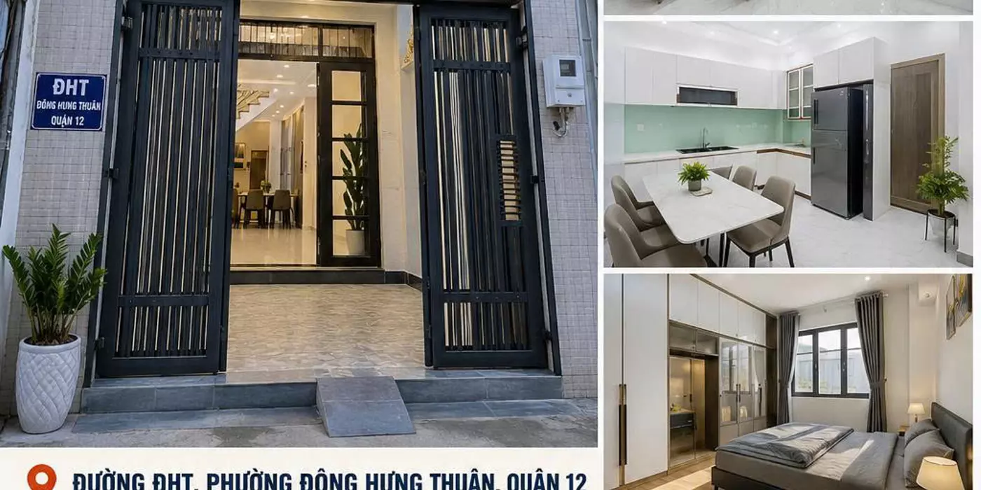 NHÀ ĐẸP ĐÔNG HƯNG THUẬN – GIÁ CHỈ 3.5 TỶ