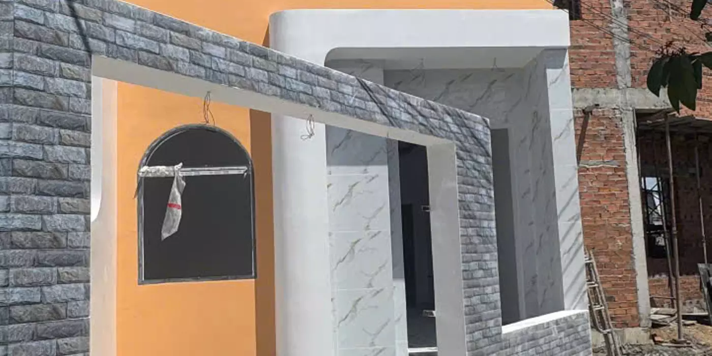 Nhà Mới Diên Điền – 2PN – Ô Tô Thông – Tặng Tủ Bếp – Chỉ 1.29 Tỷ