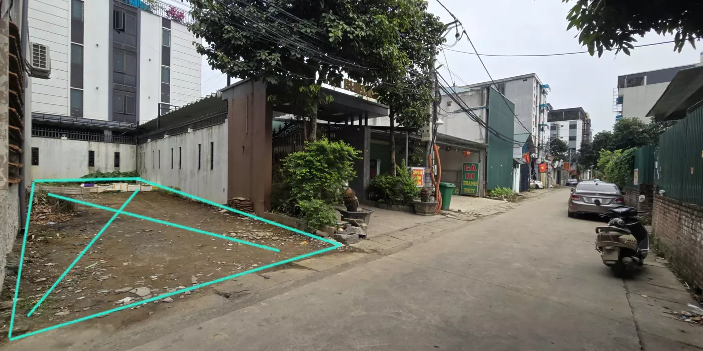Đất trung tâm CNC Hòa Lạc cạnh cụm đại học quốc gia Hà Nội. DT 101m