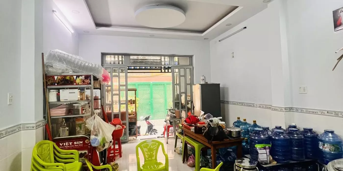 MẶT TIỀN ĐHT13 – GIÁP GÒ VẤP, TÂN BÌNH – 84M² – 2 TẦNG BTCT