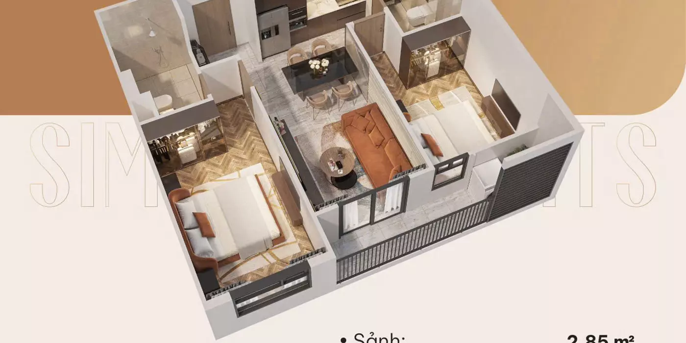 Bán Căn Hộ Cao Cấp View Tầm Nhìn Cao Hướng Biển Simona Heights Quy Nhơn