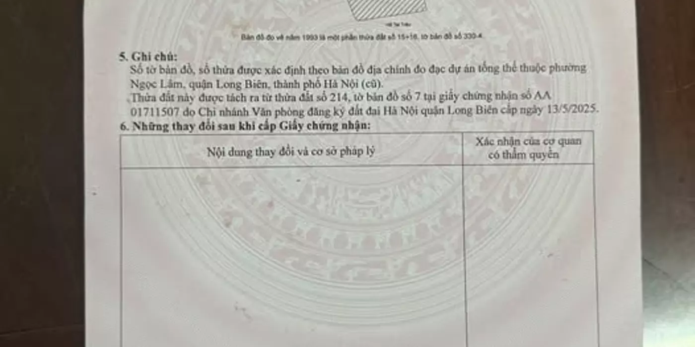 HIẾM ĐẤT LONG BIÊN, Ô TÔ VÀO ĐẤT, 80M MẶT TIỀN 5M, NHỈNH 15 TỶ 0965549363