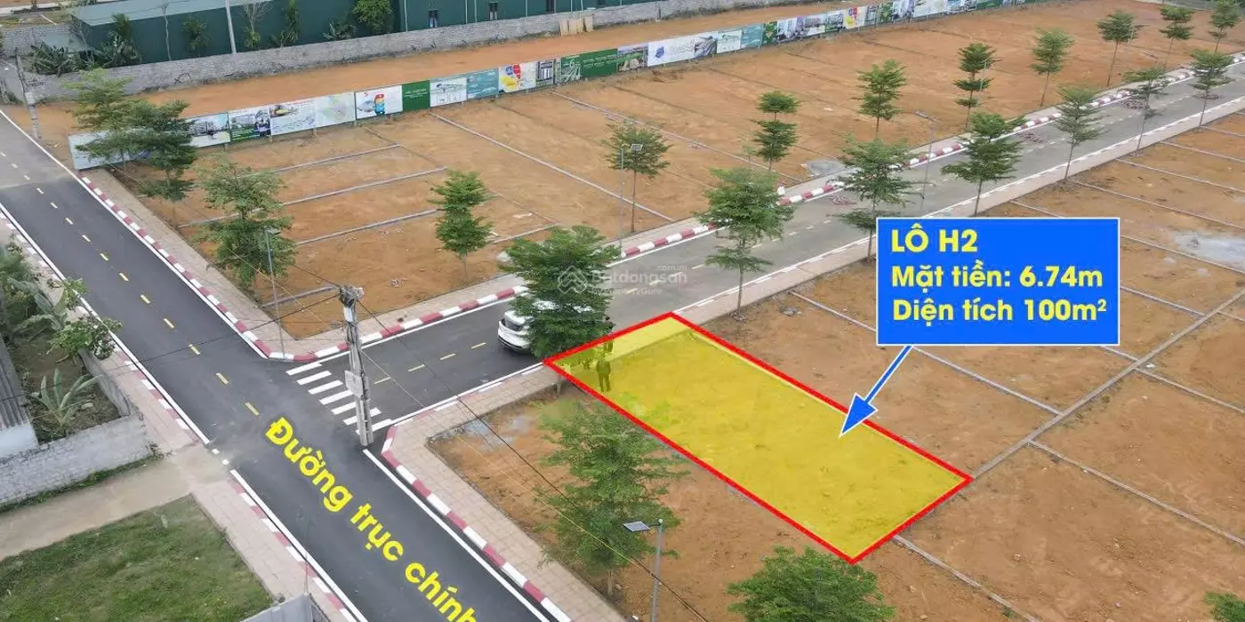 Lô đất trung tâm Đại Học Quốc Gia - TP Hoà Lạc , Vị Trí cực đẹp Diện tích: 100m2 Full Thổ Cư
