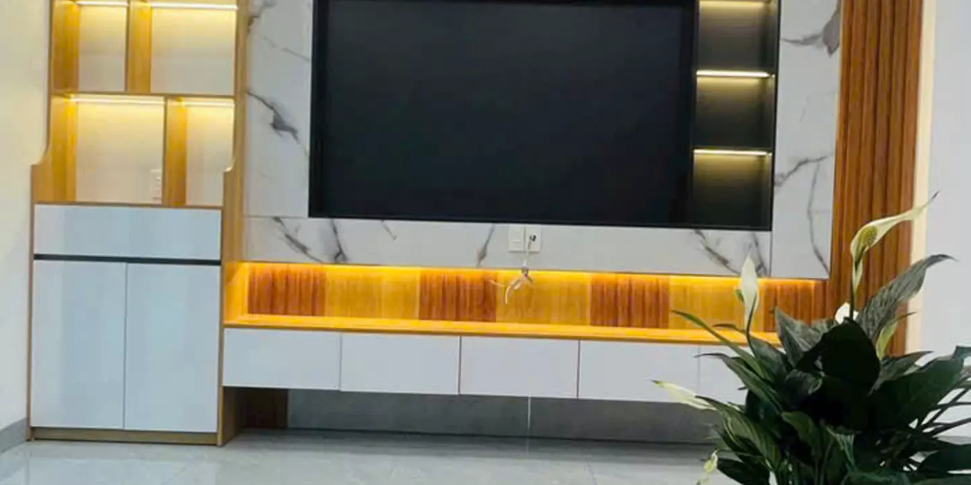 Nhà 3 tầng Triệu Quang Phục Cẩm Thượng 45.5m2 hiện đại đường rộng giá 2tỷ050tr