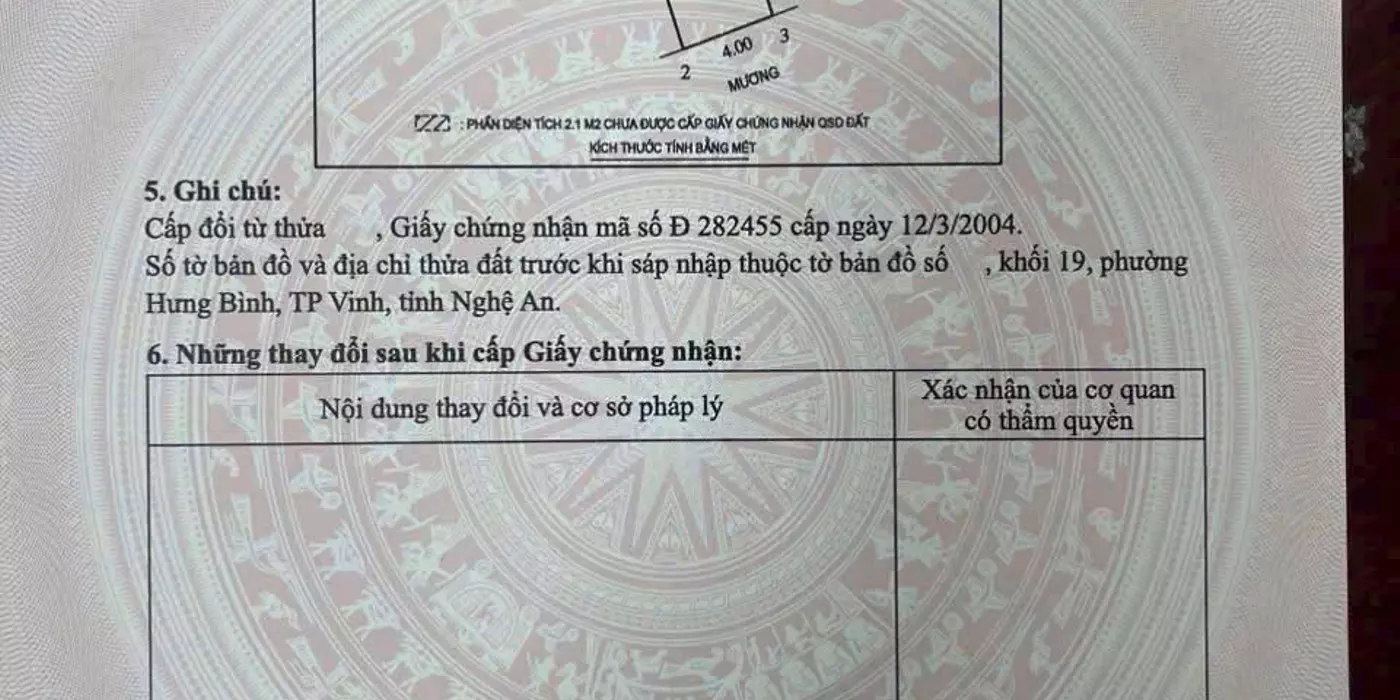 BÁN ĐẤT Lối KIM ĐỒNG – TRUNG TÂM TP VINH