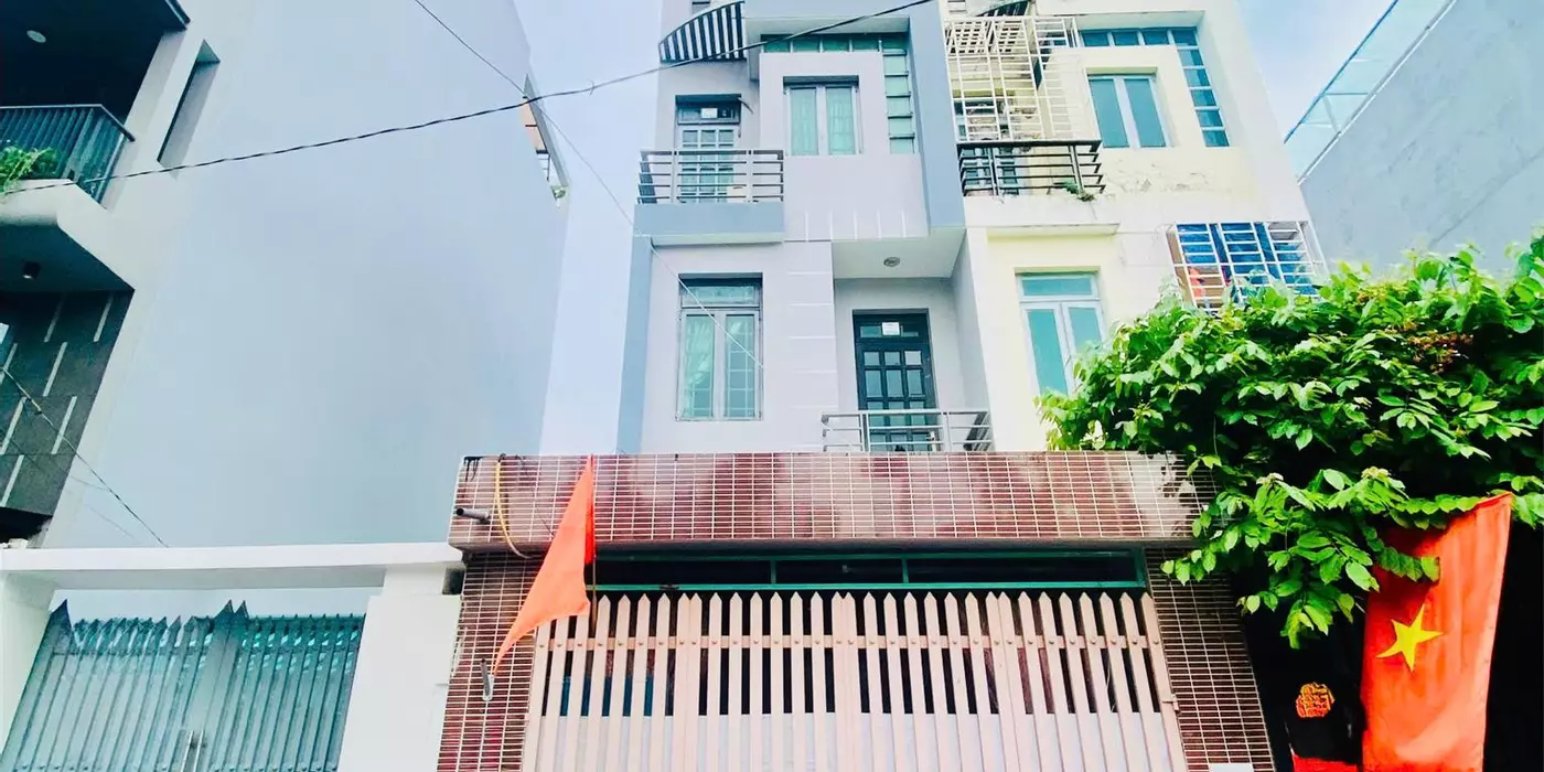 NGAY DƯƠNG QUẢNG HÀM, HẺM NHỰA 8M THÔNG, NHÀ 4 TẦNG 5 PHÒNG, GẤP BÁN HẠ 2,7 TỶ