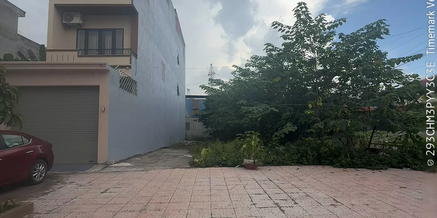 Lô đất mặt trục chung cư Hoàng Mai An Hải Hải Phòng