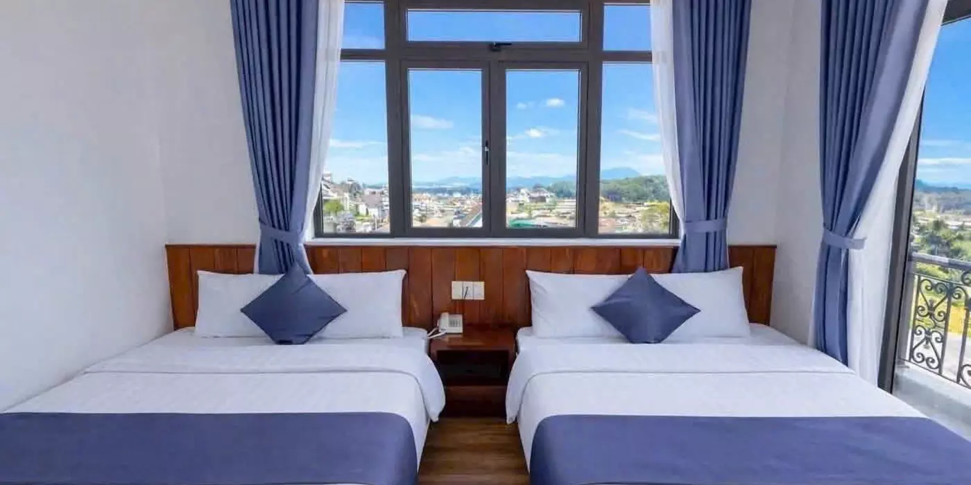 Cho thuê khách sạn 14 phòng đường Hùng Vương Đà Lạt 50tr/th