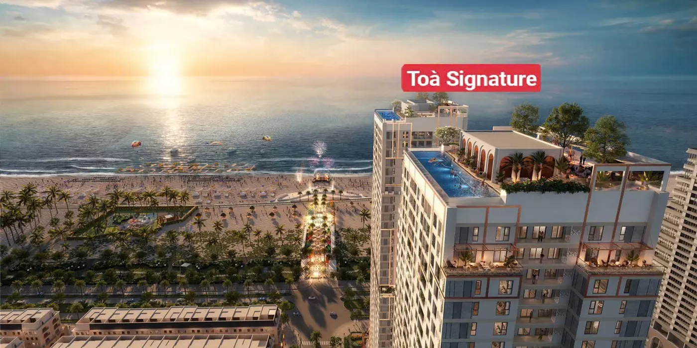 Căn hộ trực diện biển đẹp nhất biển Bảo Ninh - Bàn giao tiêu chuẩn quốc tế - sở hữu lâu dài