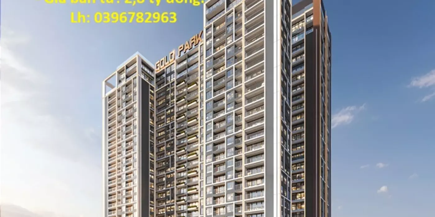 HOT CĂN HỘ 1PN+ GOLD PARK BẮC NINH – SỞ HỮU DỄ DÀNG Chỉ từ 400 Triệu tại Tp Bắc Giang tỉnh Bắc
