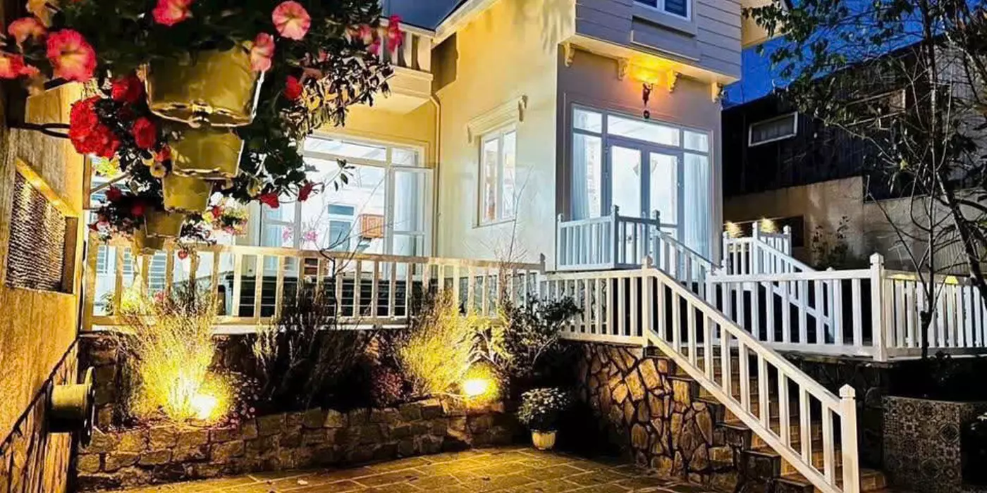 Cho thuê villa 6 phòng Đống Đa P3 Đà Lạt 28 triệu/tháng