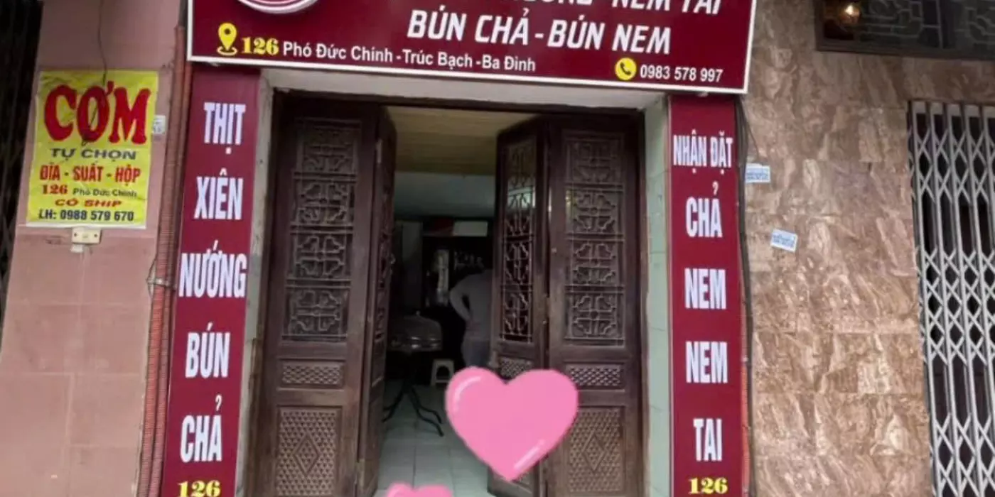CHO THUÊ CỬA HÀNG TẦNG 1 – MẶT PHỐ 126 PHÓ ĐỨC CHÍNH Phù hợp kinh doanh đồ ăn sáng, ăn trưa, đồ