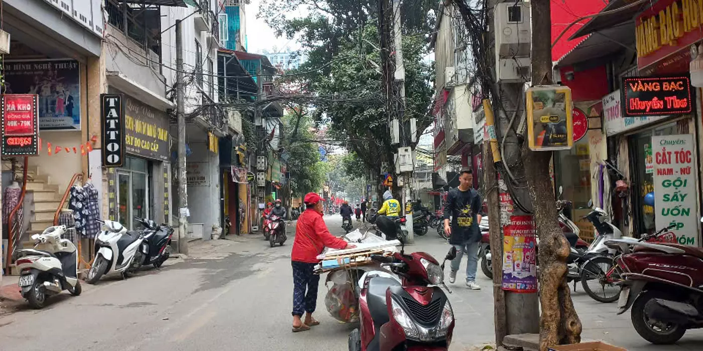 BÁN NHÀ MẶT PHỐ NHÂN HOÀ, VỈA HÈ, KINH DOANH ĐA DẠNG, DT65M 6 TẦNG GARA OTO, CHỈ 29.X TỶ