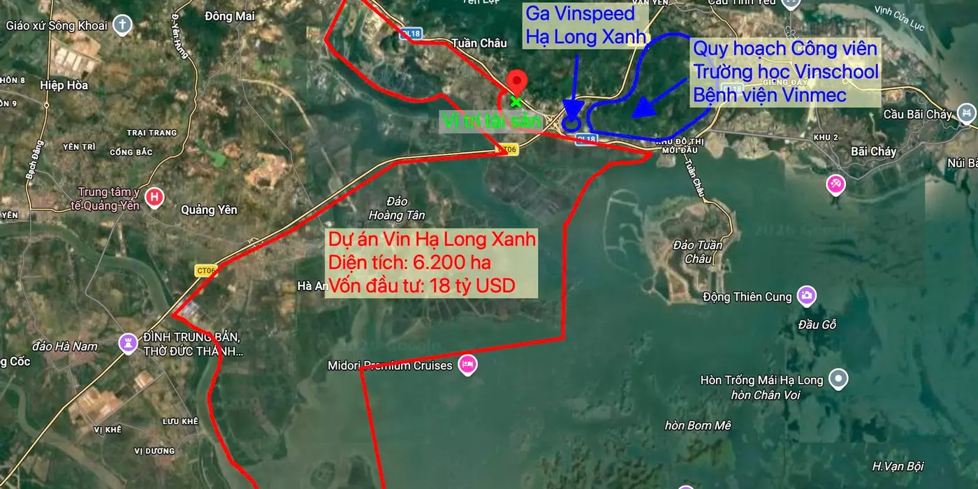 CHÍNH CHỦ BÁN ĐẤT NỀN NGAY SÁT VIN HẠ LONG XANH_TÀI CHÍNH CHỈ 2,6 TỶ SỔ CẤT KÉT