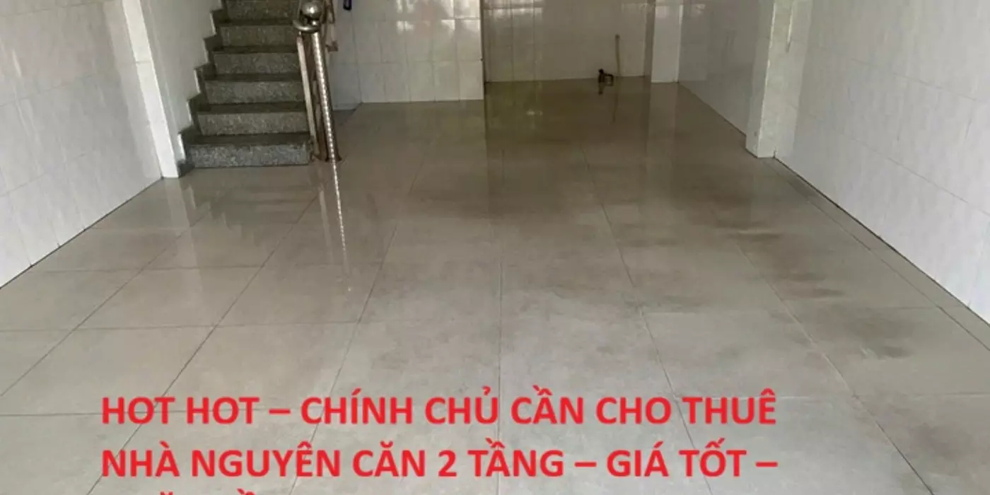HOT HOT – CHÍNH CHỦ CẦN CHO THUÊ NHÀ NGUYÊN CĂN 2 TẦNG – GIÁ TỐT – MẶT TIỀN Đ. Lê Thị Hà, Hóc Môn
